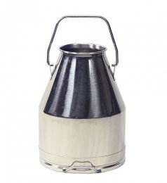 Pot à lait métal avec poignées - Gris - Kiabi - 19.90€