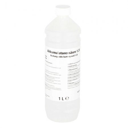 Acide pour batterie 12V - bouteille 1L - 11543 - Acide pour batterie 12V - bouteille 1L