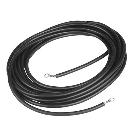 Câble de connexion clôture/terre d.1,32mm - 11589 - Câble de connexion clôture/terre d.1,32mm longueur 3m