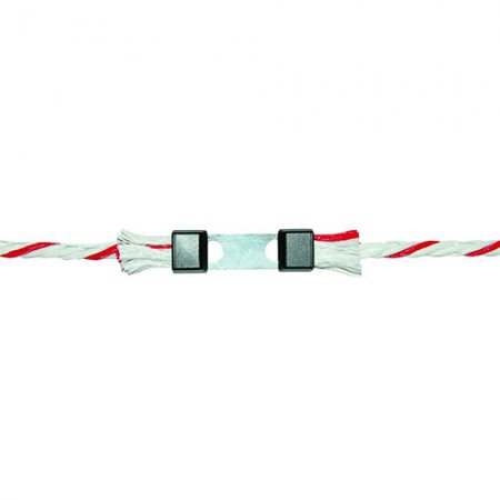 Connecteur Litzclip inox pour cordes jusqu'à 6mm - 11741 - Connecteur Litzclip inox pour cordes jusqu'à 6mm / prix unitaire, vendu par 5