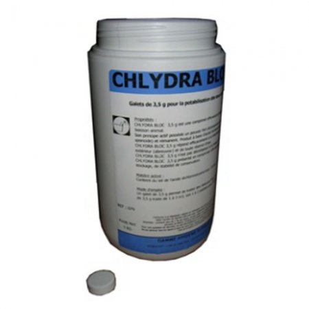 Chlydra bloc pot 1kg / galets 20g - 12254 - Chlydra bloc pot 1kg / galets 20g