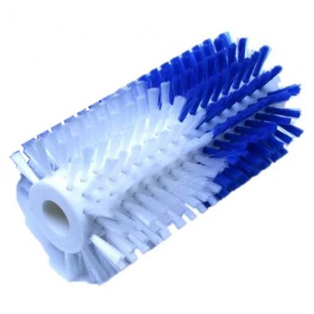 Brosse adaptable Fullwood Packo - 221529 - Brosse bleue et blanche L.125mm pour  robot Fullwood M2 adaptable FP