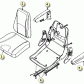 Siège SC97 M97 tissu - 12641 - Siège SC97 M97 tissu