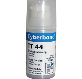 Gel freinage filetage moyen bleu 35g Cyberbond TT 44