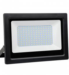 Projecteur Led plat noir 100W 8000LM