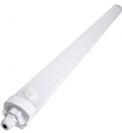 Réglette Led étanche IP65 120cm 36W 3240LM avec détecteur