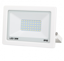 Projecteur Led extra plat blanc 30W 2400LM